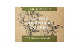 Nourish Organics Almond Buckwheat Cookies   Box  150 grams